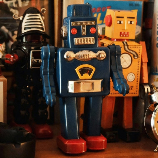 Red Eyes Robot FunClox