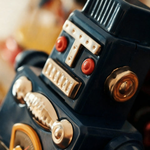 Red Eyes Robot FunClox