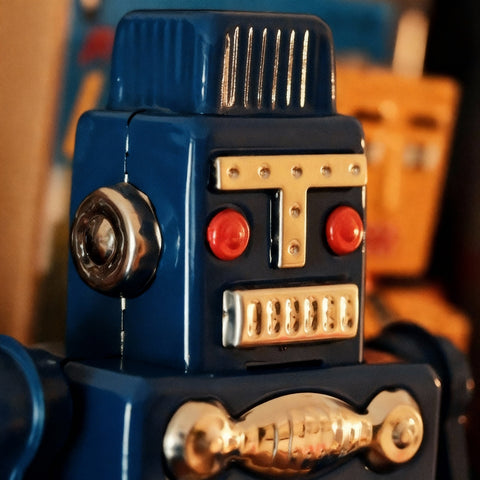 Red Eyes Robot FunClox
