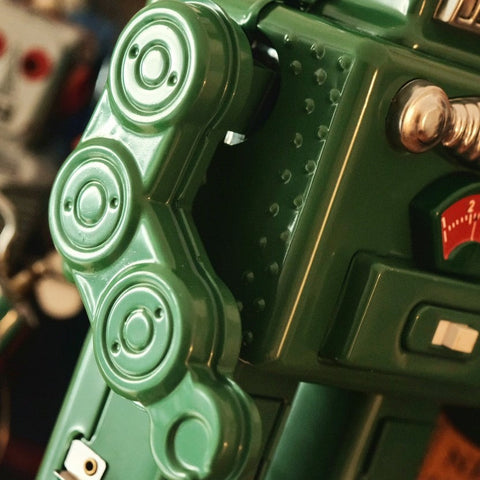 Smoking Spaceman Robot FunClox