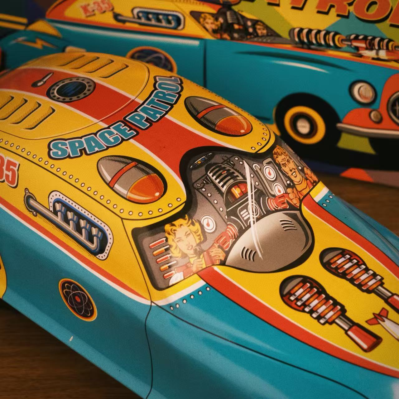 Space Patrol Car FunClox