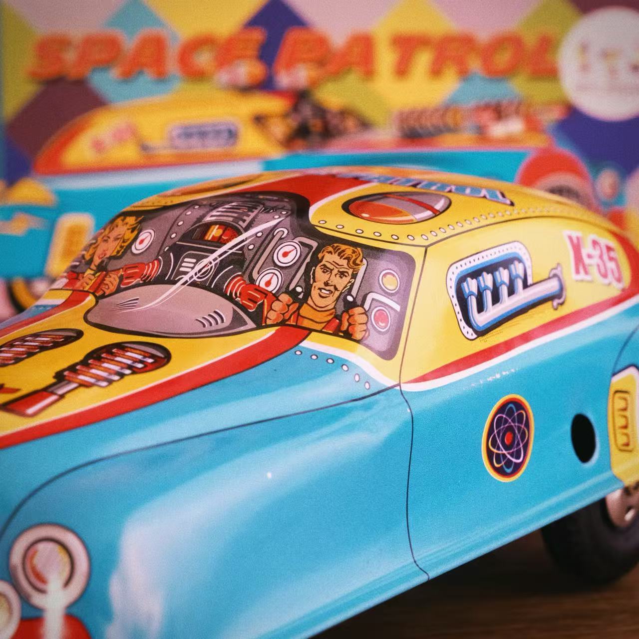 Space Patrol Car FunClox