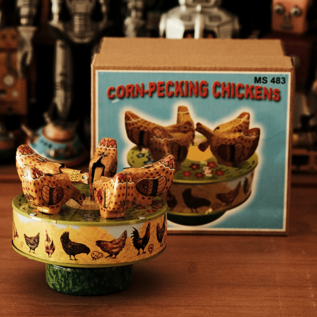 Chicken Pecking Rice - FunClox