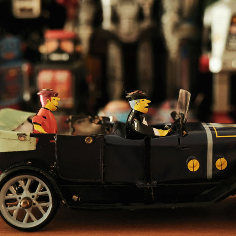 Convertible Vintage Car - FunClox