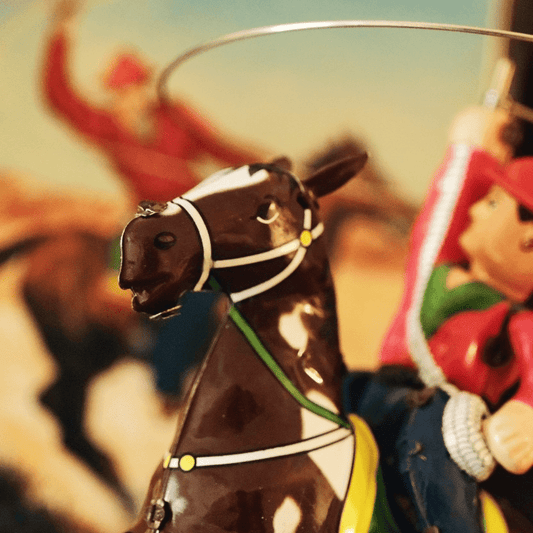 Cowboy with whip - FunClox