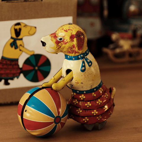 Dog Playing with Ball - FunClox