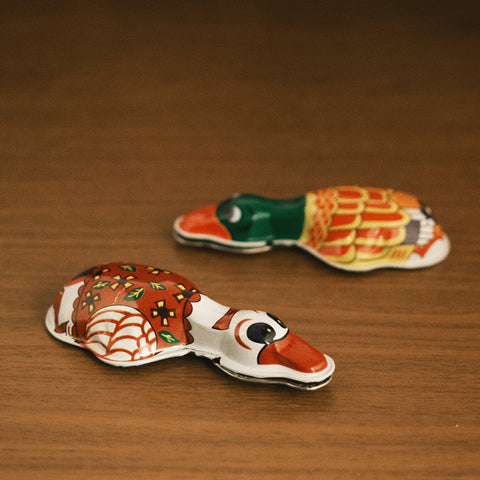 Vintage Tin Duck Clicker FunClox