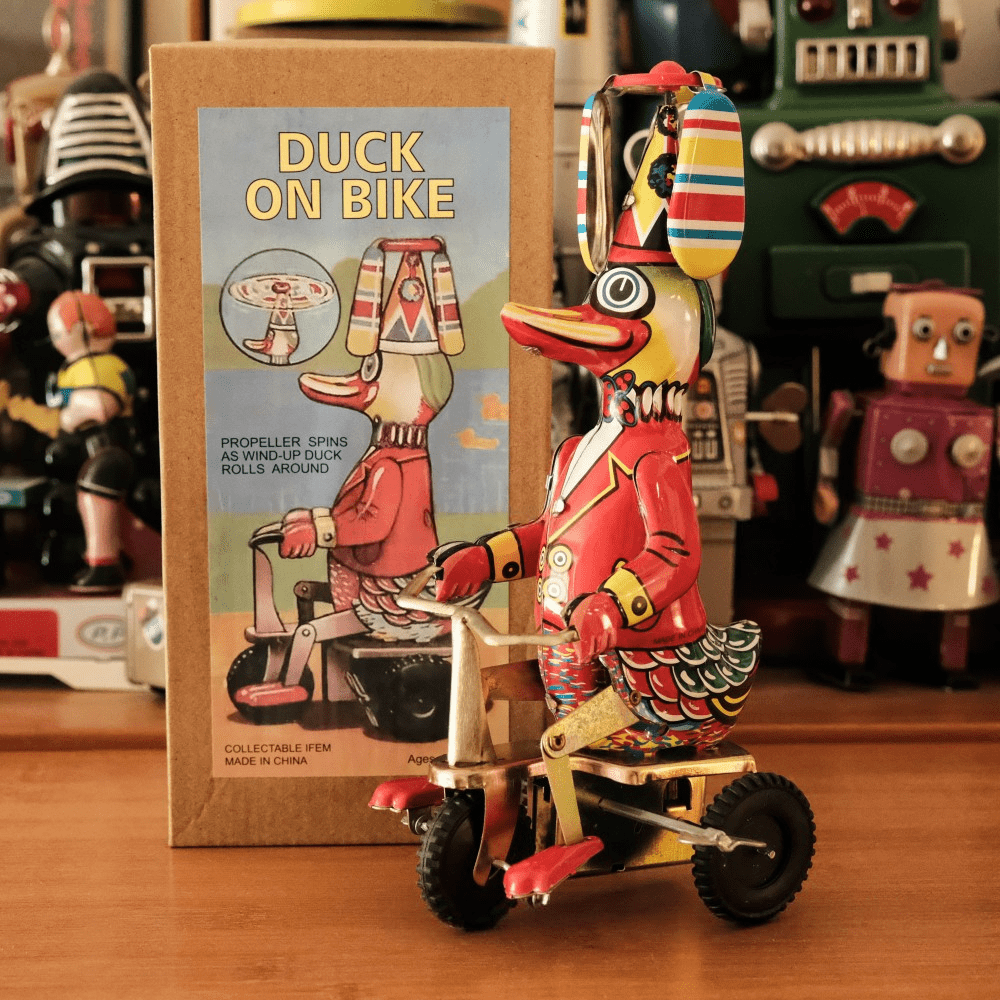 Duck on Bike - FunClox