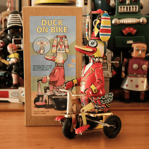 Duck on Bike - FunClox