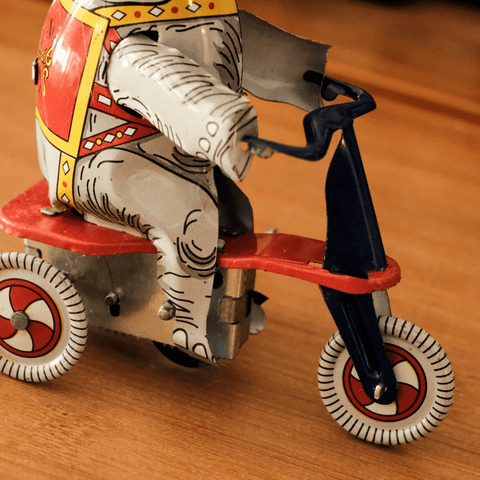 Elephant on Tricycle - FunClox