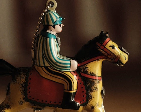 Christmas Rocking Horse Ornament FunClox