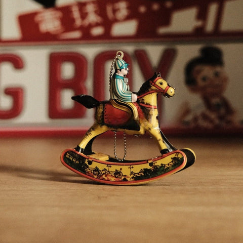 Christmas Rocking Horse Ornament FunClox
