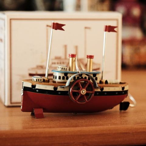 Christmas Steamship Ornament FunClox