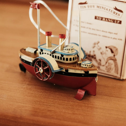Christmas Steamship Ornament FunClox