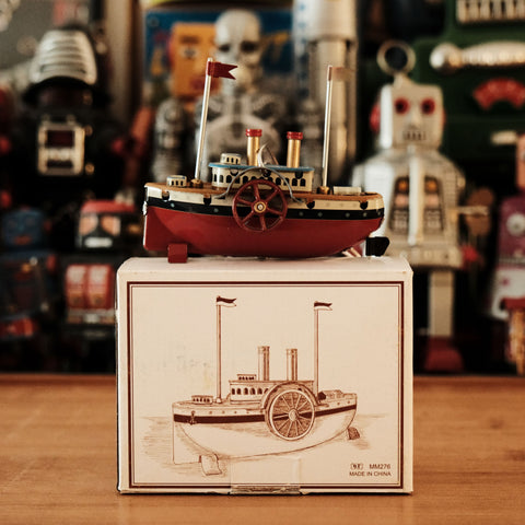 Christmas Steamship Ornament FunClox