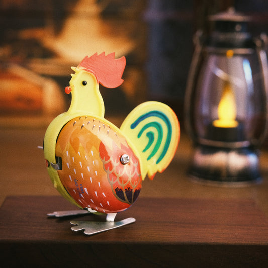 Vintage Jumping Rooster FunClox