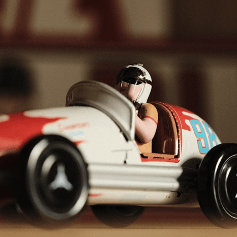 Retro 98 Race Car - FunClox