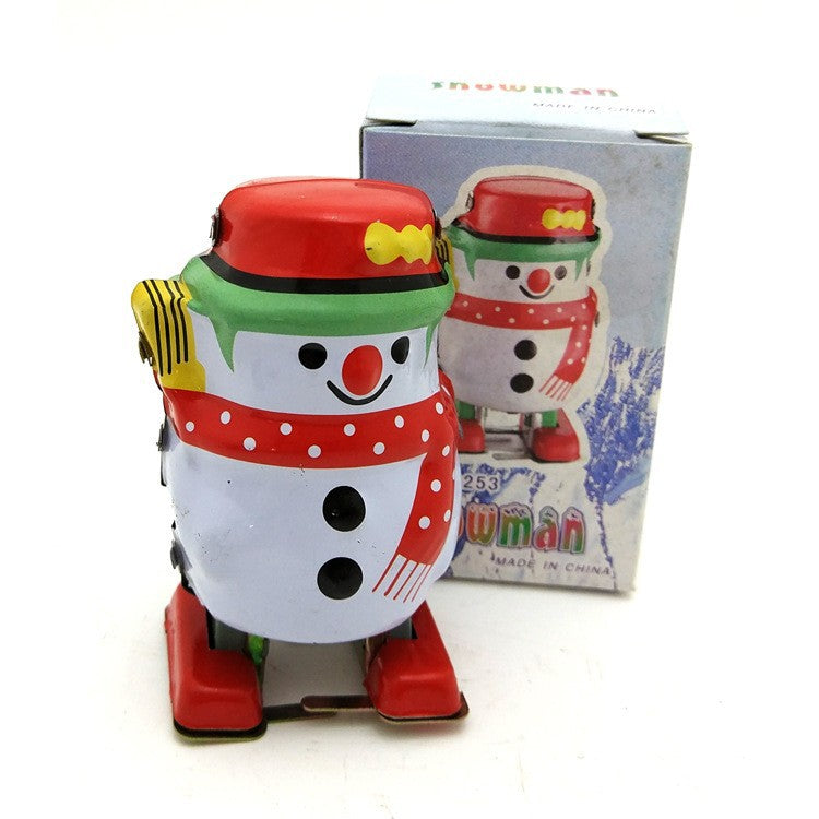Wind-up Santa&Snowman FunClox