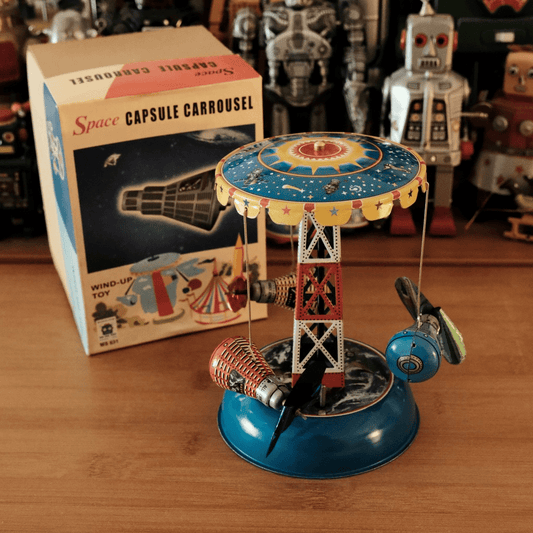 Space Capsule Carrousel - FunClox