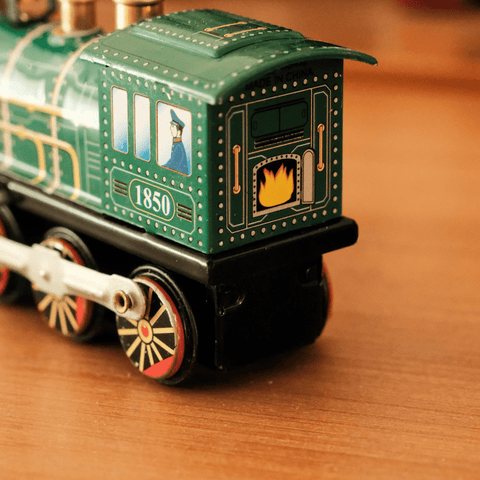 Steam Engine Locomotive - FunClox