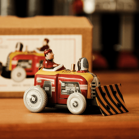 Vintage Bulldozer - FunClox