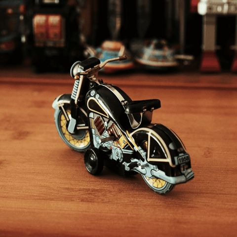 Vintage Motorcycle - FunClox
