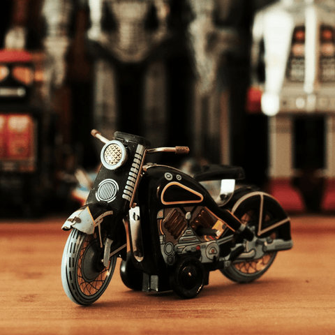 Vintage Motorcycle - FunClox