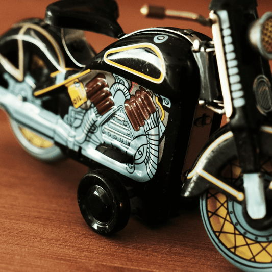 Vintage Motorcycle - FunClox