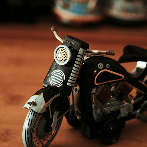 Vintage Motorcycle - FunClox