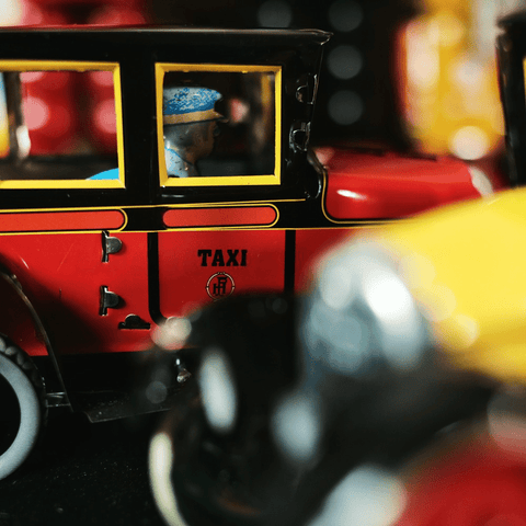 Vintage Taxi - FunClox