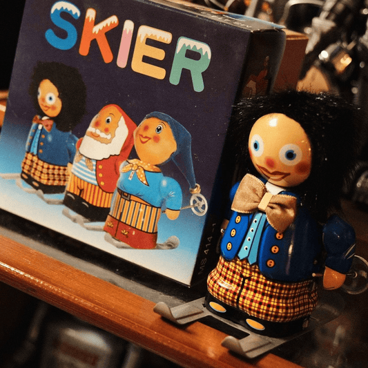 Wind - Up Skier Boy - FunClox