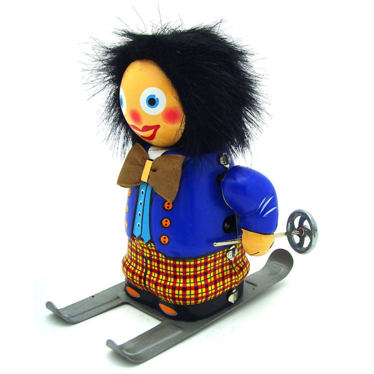 Wind - Up Skier Boy - FunClox